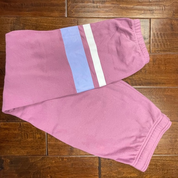 Pink by Victorias Secret light purple sweats size medium. - Picture 1 of 4